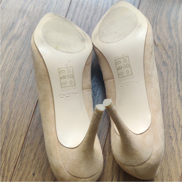 Aldo nude pumps 3” heels (US “7”) - Picture 2 of 7